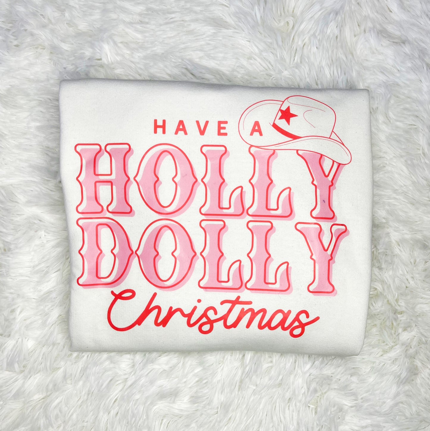Holly Dolly Christmas Crewneck