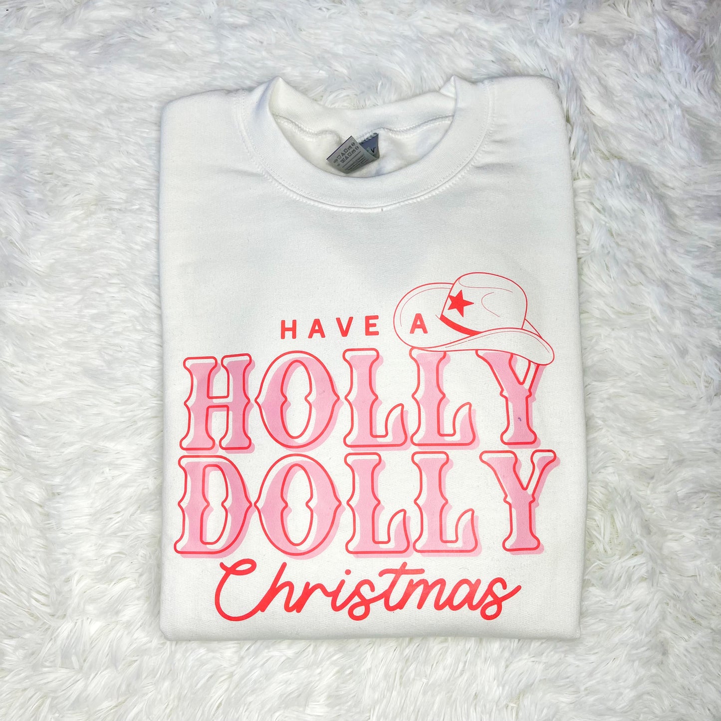 Holly Dolly Christmas Crewneck
