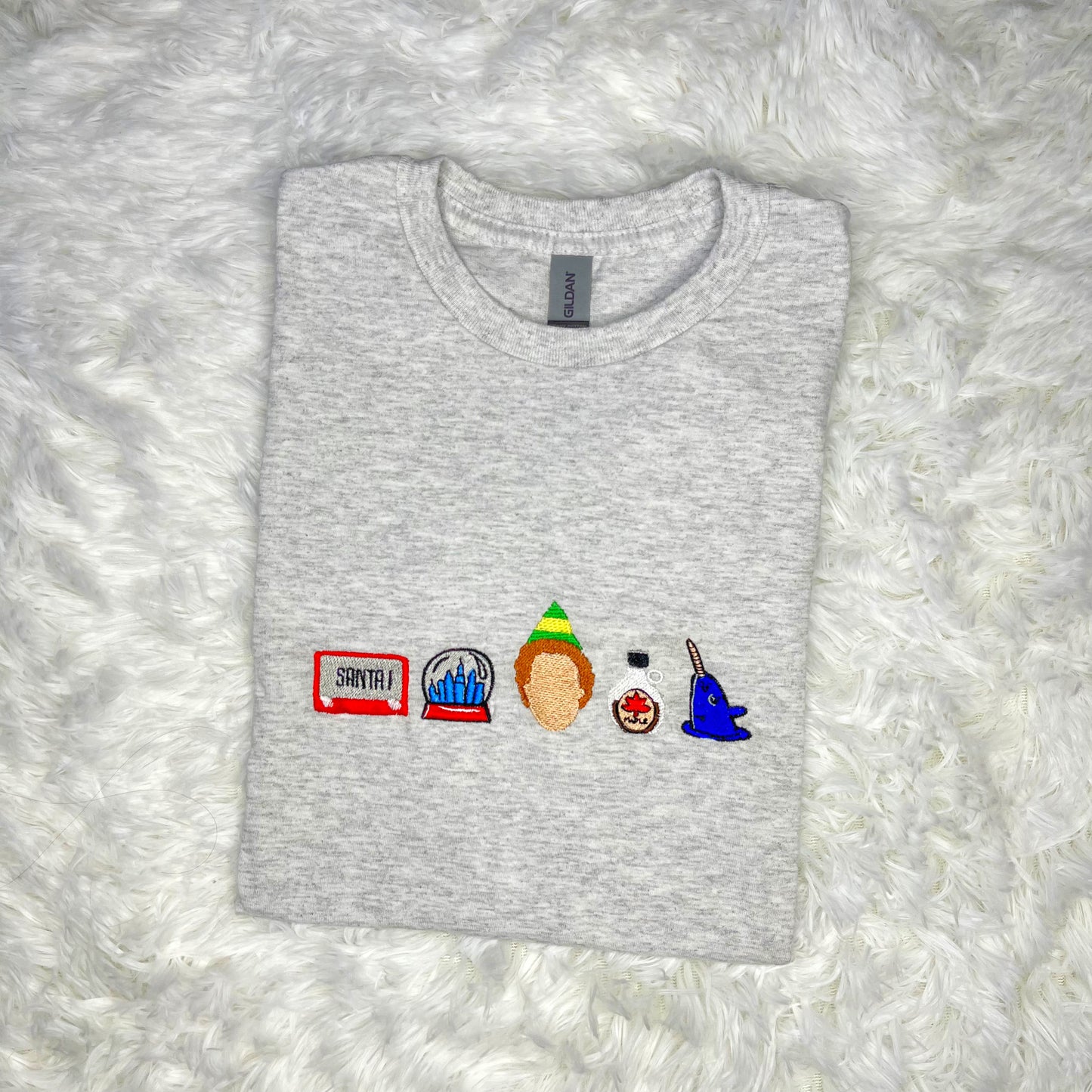Elf Movie Embroidered T Shirt