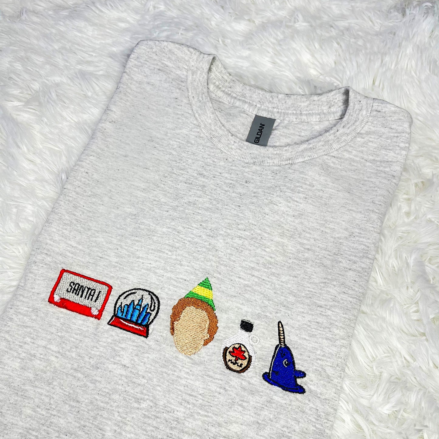 Elf Movie Embroidered T Shirt