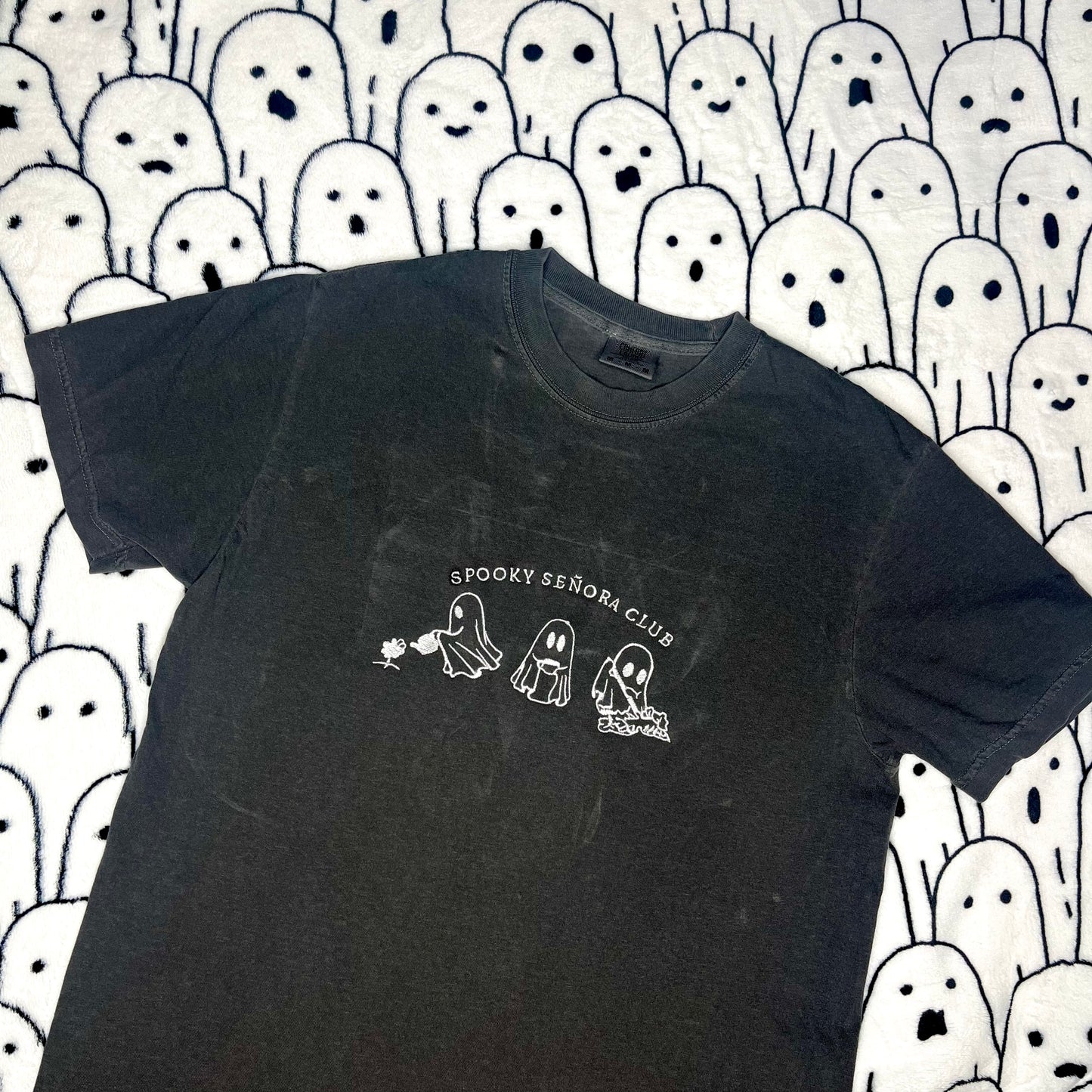 Spooky Señora Club Ghouls T Shirt