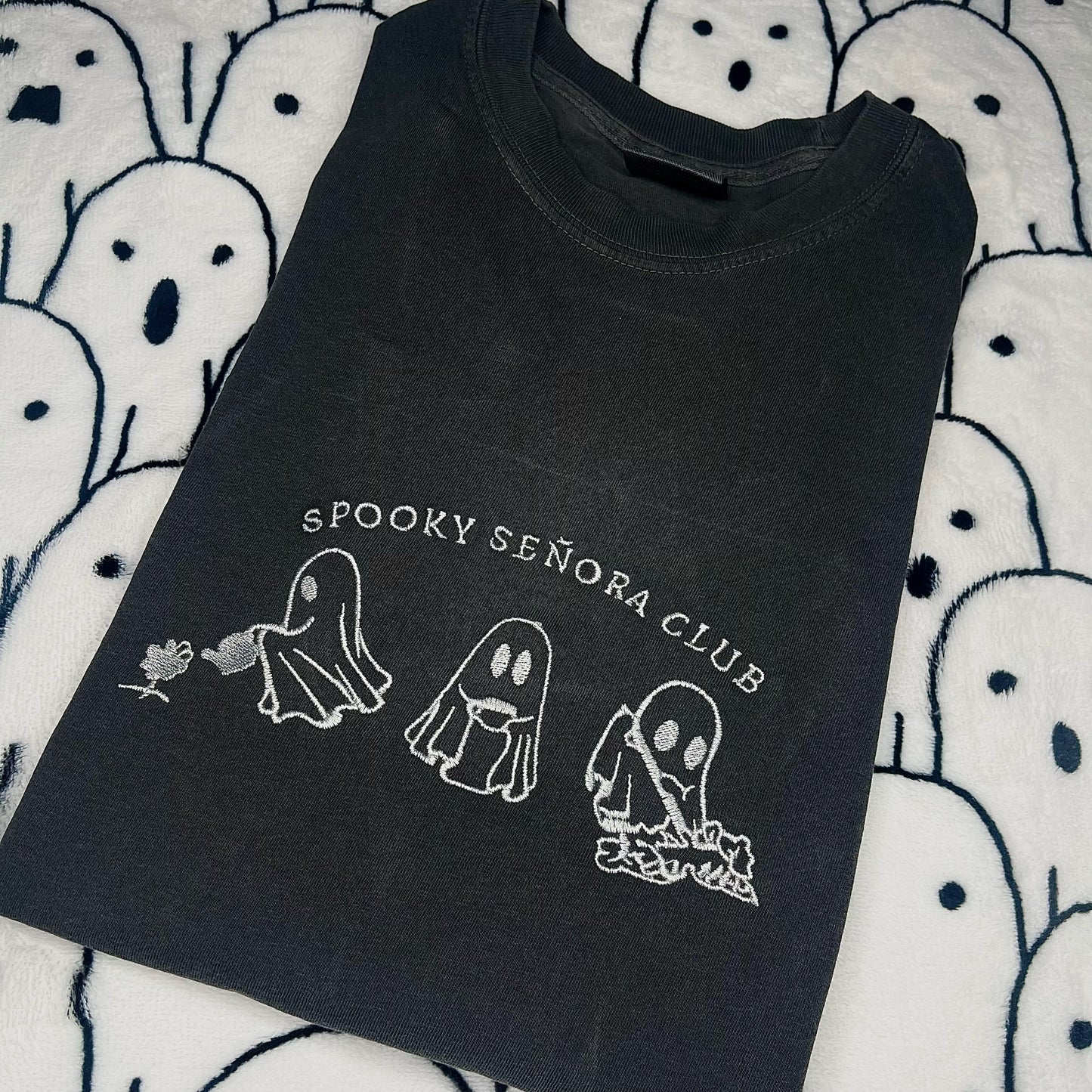 Spooky Señora Club Ghouls T Shirt