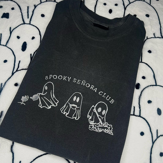 Spooky Señora Club Ghouls T Shirt