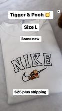 Load image into Gallery viewer, Tigger and Pooh Embroidered Crewneck  - Story sale
