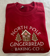 Load image into Gallery viewer, North pole Embroidered Crewneck  - Story sale
