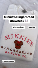 Load image into Gallery viewer, Minnie Embroidered Crewneck  - Story sale
