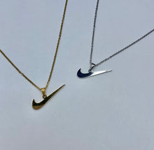 Load image into Gallery viewer, Minimal Swoosh Necklace
