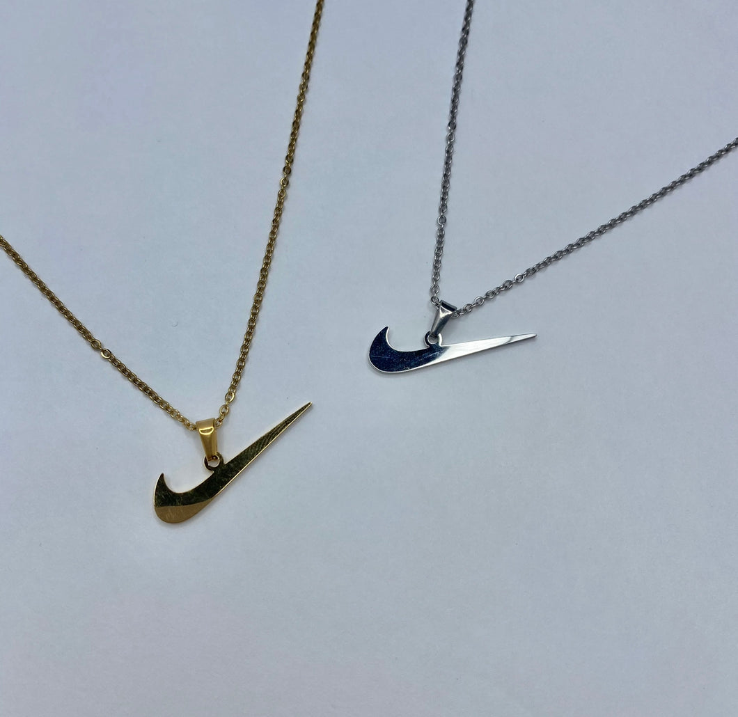 Minimal Swoosh Necklace