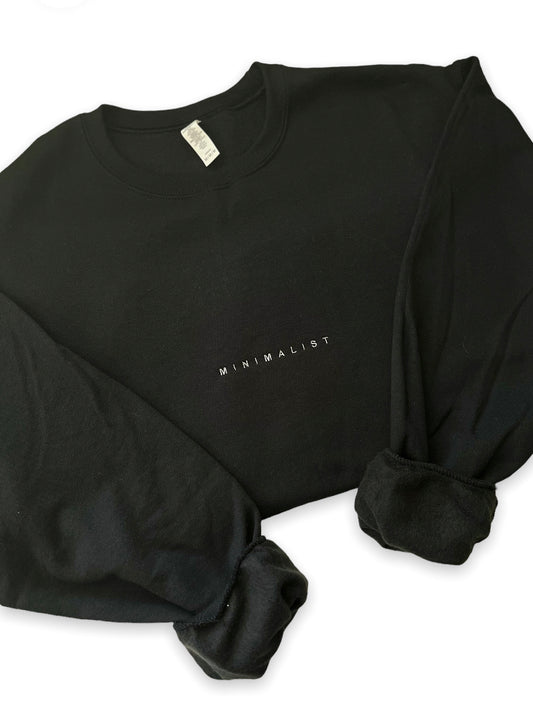 Minimalist Embroidered Crewneck