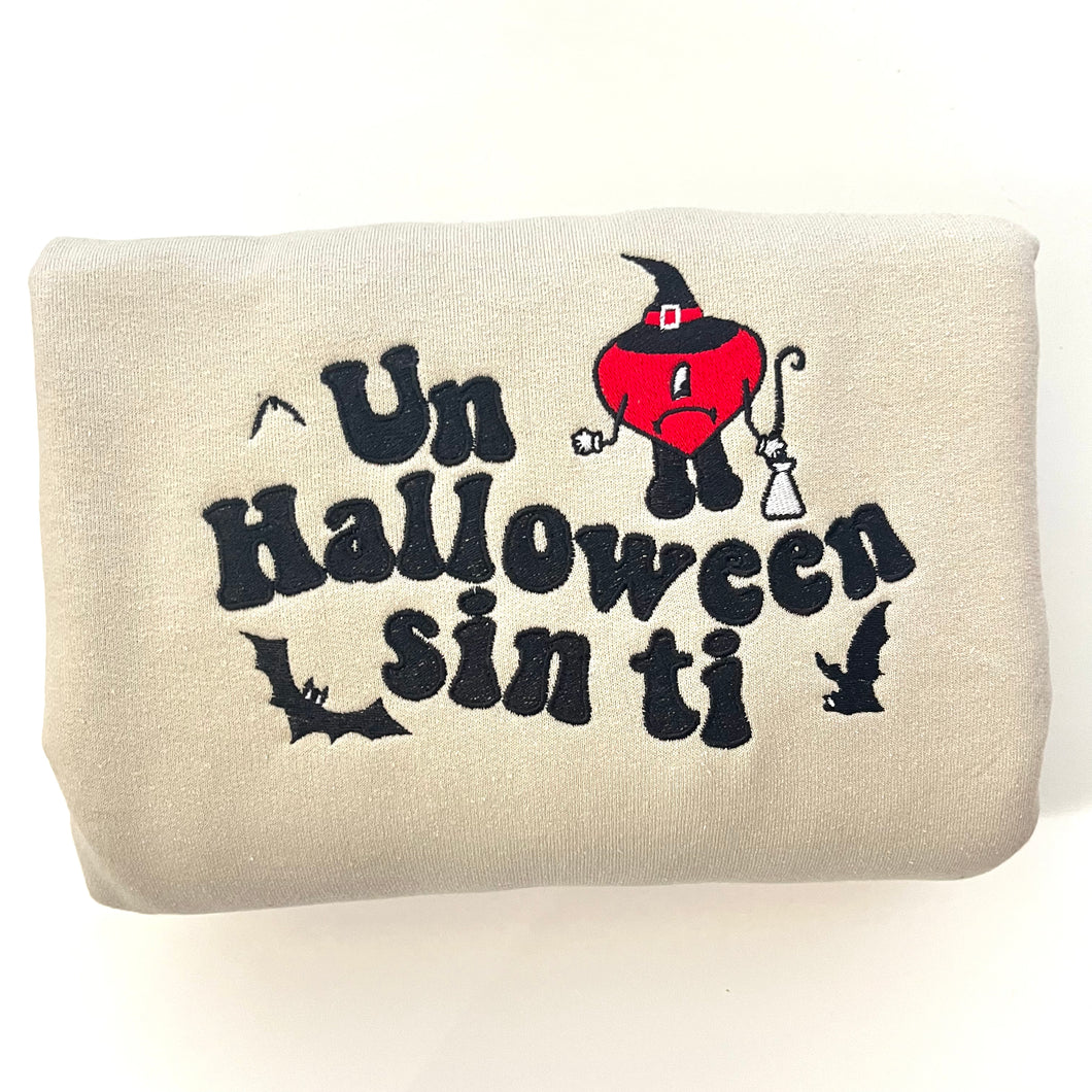 Un Halloween Sin Ti Bad Bunny X Halloween Crewneck