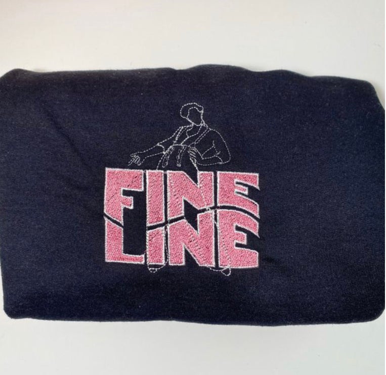 Fine Line Harry Styles Embroidered Crewneck